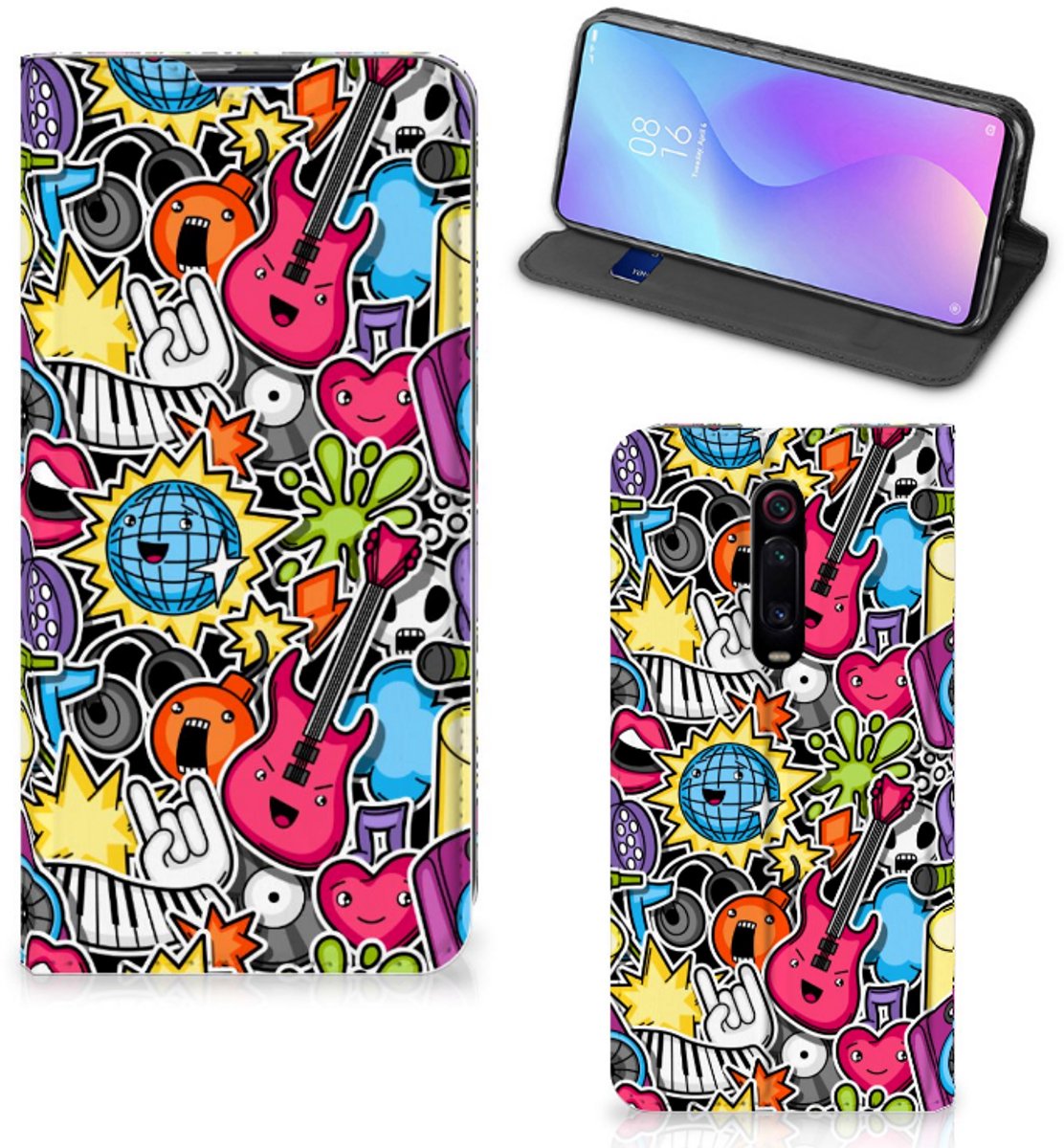 Xiaomi Mi 9T Pro Hippe Standcase Punk Rock