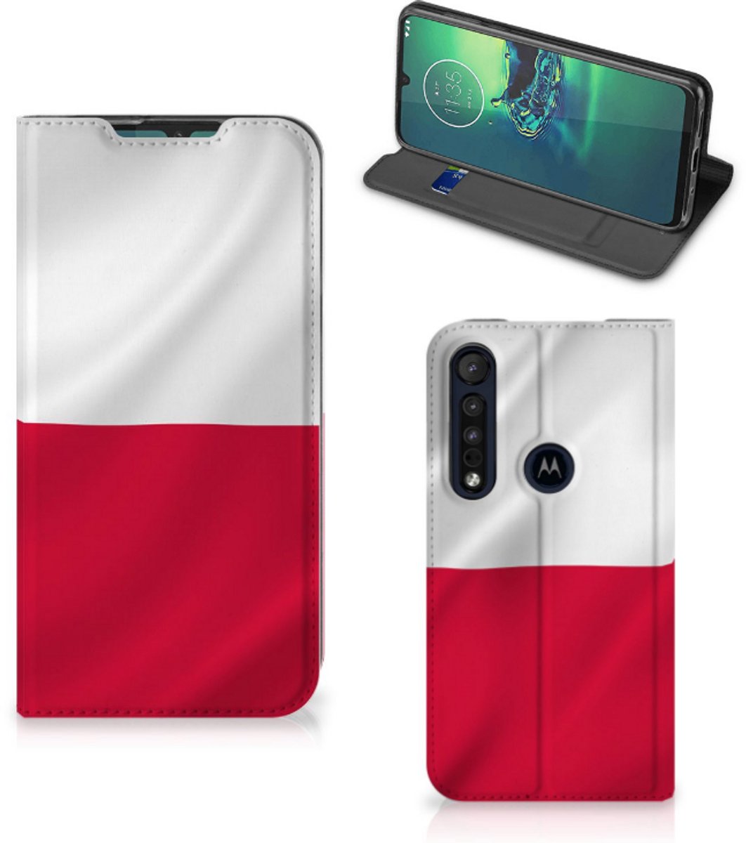 Motorola G8 Plus Standcase Polen
