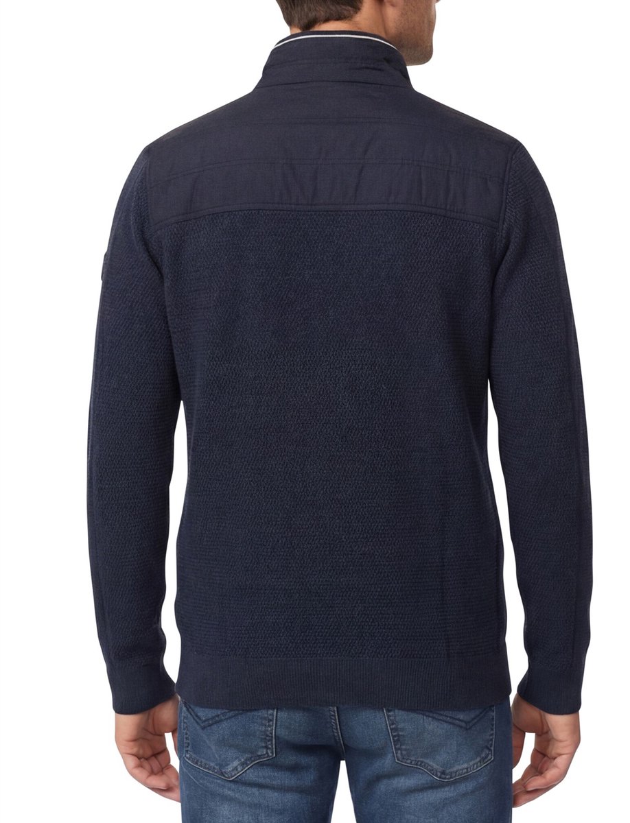 Casamoda Vest Blauw 454383000/198