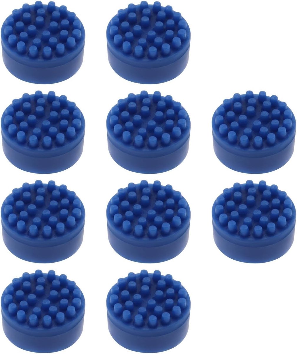 10pcs Laptop Keyboard Joystick Pointer Cap - Rubber Keyboard Mouse Cap - Compatibel met Dell D620 D630 D820 D830 M65 Laptop - Blauw 7.5x4mm - Toebehoren voor Laptop