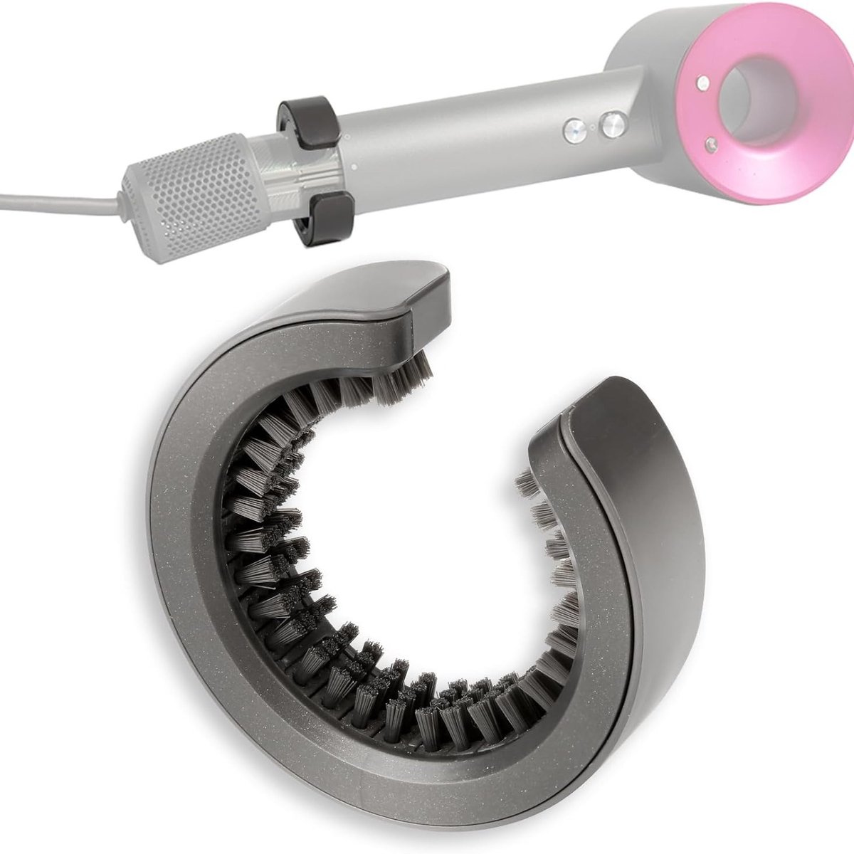 Geschikt voor Dyson Haardroger Filter Reinigingsborstel - C-vormige Filterreiniger, Accessoire voor Dyson Supersonic HD01 HD02 HD03 HD04 HD08