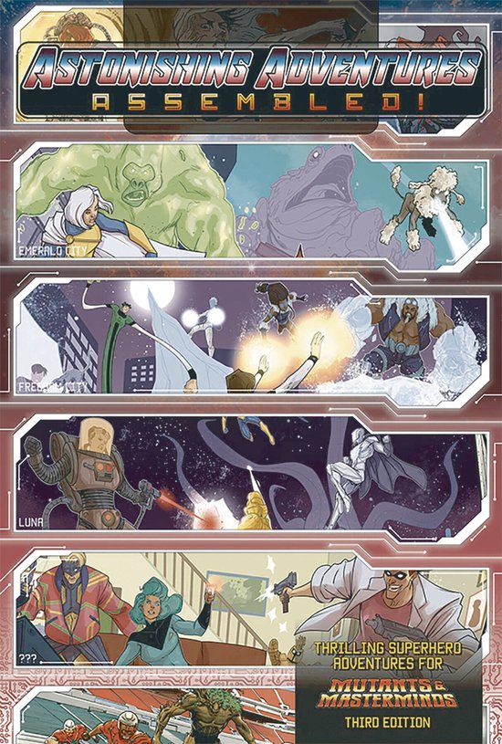 Superteam Handbook: A Mutants & Masterminds Sourcebook - cover