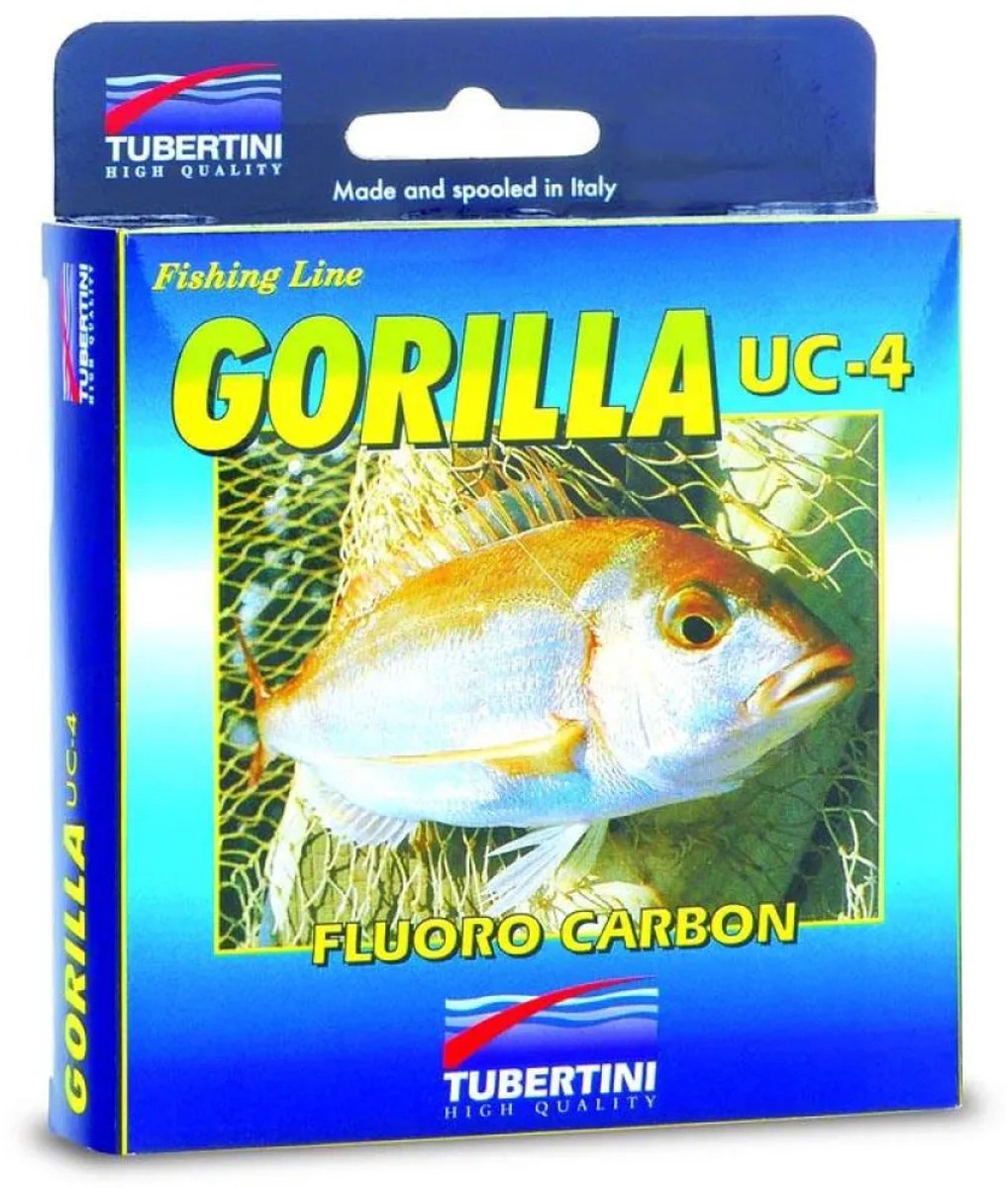 Tubertini Gorilla Uc 4 Flurocarbon 150 M Transparant 0.200 mm