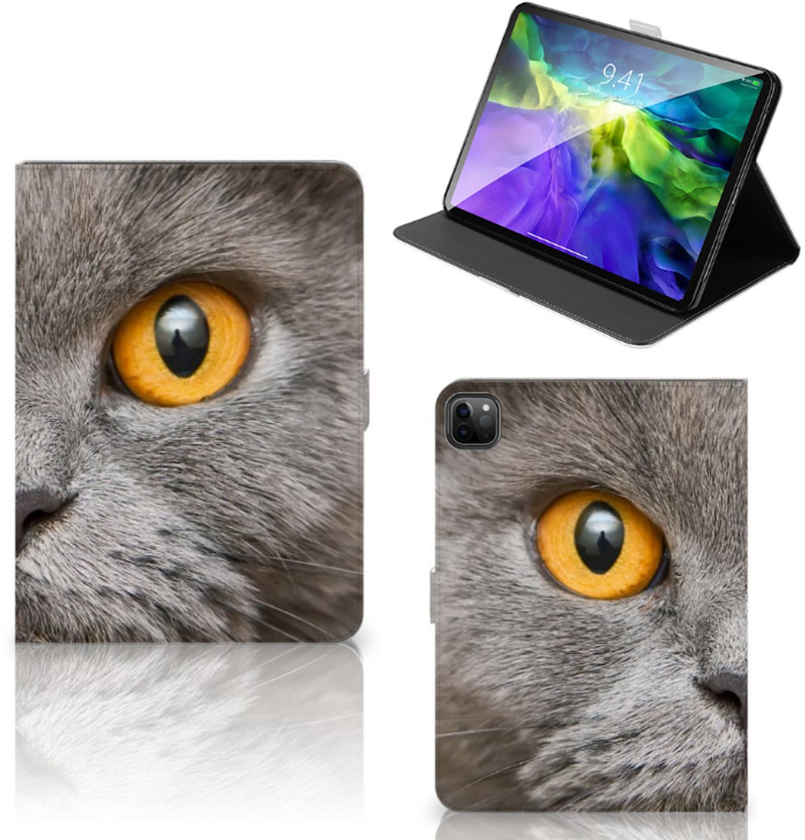 Flip Case iPad Pro 11 2020/2021/2022 Britse Korthaar