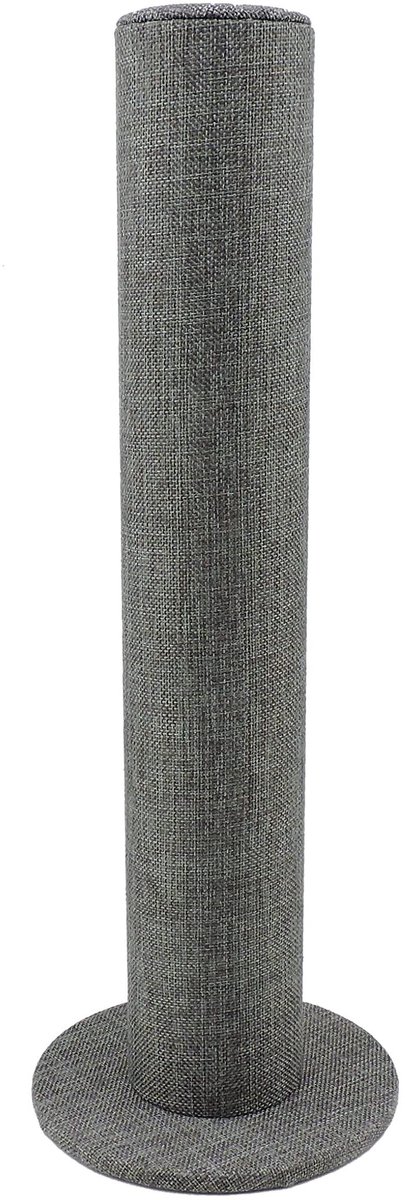 Bocar Sieradenstandaard - Velvet, Verticale Toren voor Armbanden - Grijs