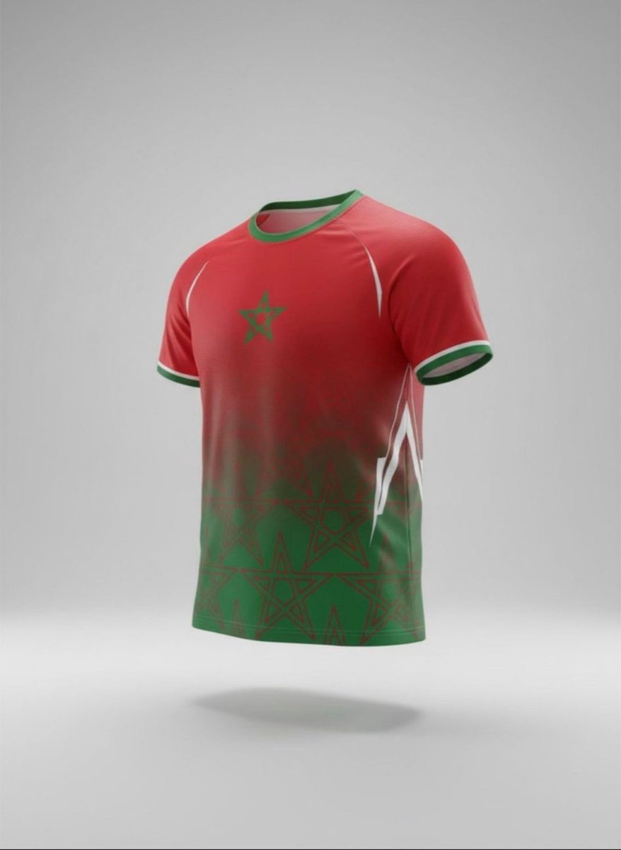 Trinewear T-shirt “Atlas Classic” – Marokko geïnspireerd – unisex – rood XS