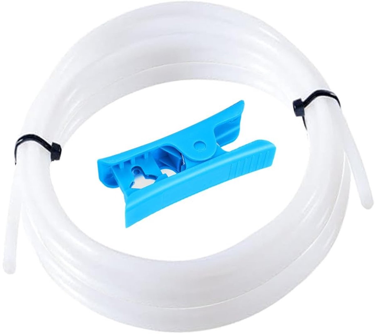 Jhubersproducts - 3D-printer slang - 8 meter - Gelijkmatige voeding - Wit - Bowden slang - Voor 3D-printen - Geschikt voor diverse printers
