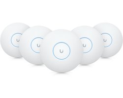 Ubiquiti UniFi 7 Pro - Network Accesspoint - WiFi Versterker - Tri-Band - Wi-Fi 7 - PoE+ - 5-Pack