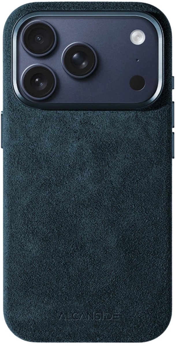 iPhone 17 Pro - Alcantara Case - Navy Blue