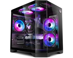 Vibox Gaming PC - Ryzen 7 9700X - RTX 5060 Ti - 16GB DDR5 RAM - 1TB SSD - Windows 11 - WiFi 6 + Bluetooth 5.4 - Waterkoeling