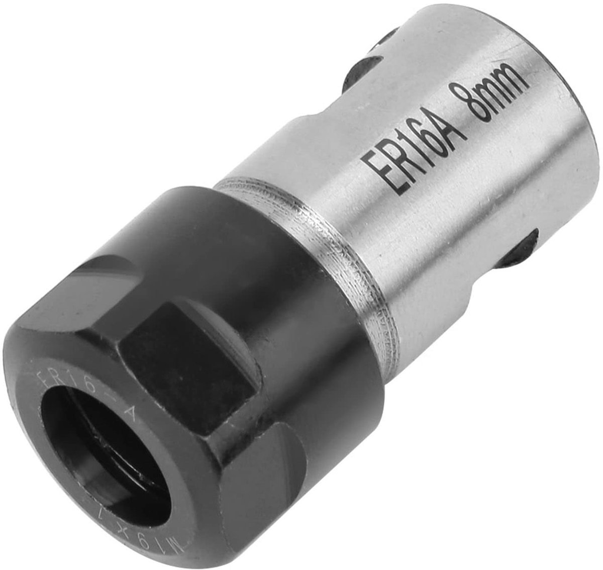 Jhubersproducts - Mandrin Adapter - 8mm - Diepe Gatbewerking - Geschikt voor diverse boormachines - Hoogwaardige kwaliteit - Precisie - Efficiënt gebr