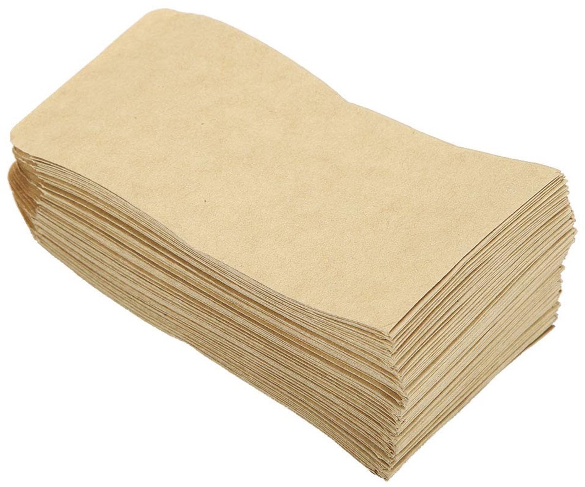 By shayne - Kraft Papieren Zaadzakjes - Voor Opslag van Zaden - 100 Stuks - 6x11cm - Ideaal voor Tuinieren - Duurzaam en Milieuvriendelijk - Geschikt.