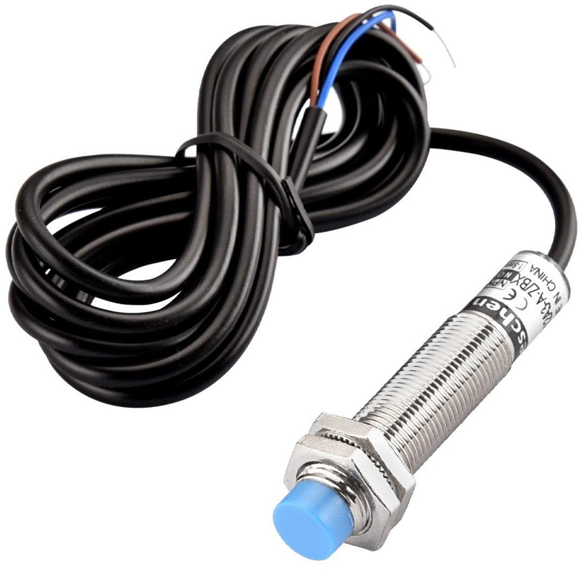 By shayne - Capacitieve Nabijheidssensor - 12mm - Normaal Open - 1-5mm Detectie - 10-30VDC 200mA - Voor Automatische Besturing