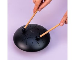 MikaMax Tongue Steel Drum - Complete Compacte Starterset - Incl reistasje