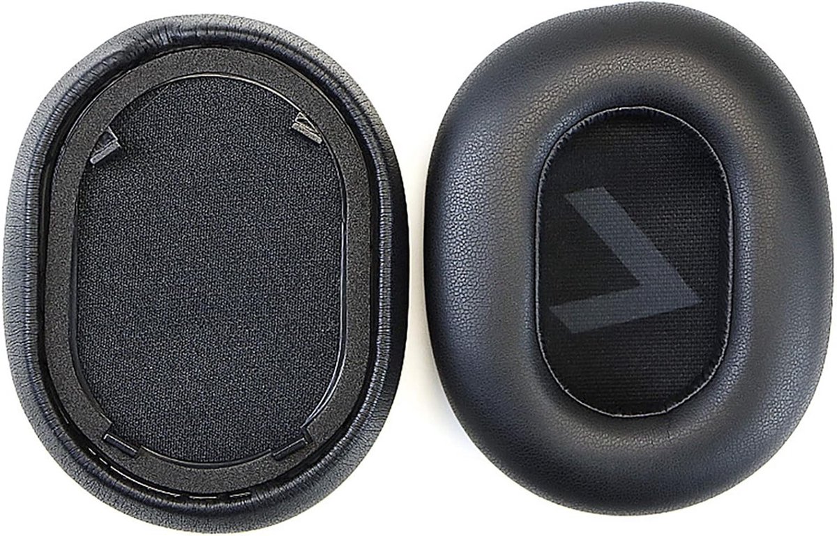 Vervangende Oorkussens voor Bluetooth Hoofdtelefoons, Comfortabele Oorkussens van Geheugenfoam, Ideaal voor Geluidsisolatie en Langdurig Gebruik (Zwart)