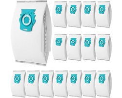16 stuks TU-stofzuigerzakken-voor Miele Guard S1/L1/M1-stofzuigerzakken voor Miele Pure TU-Junior/Silence/Allergy/Parquet XL/AllFloor/Cat Dog/Flex/Comfort-serie-Lekvrij- inhoud 3,5 liter