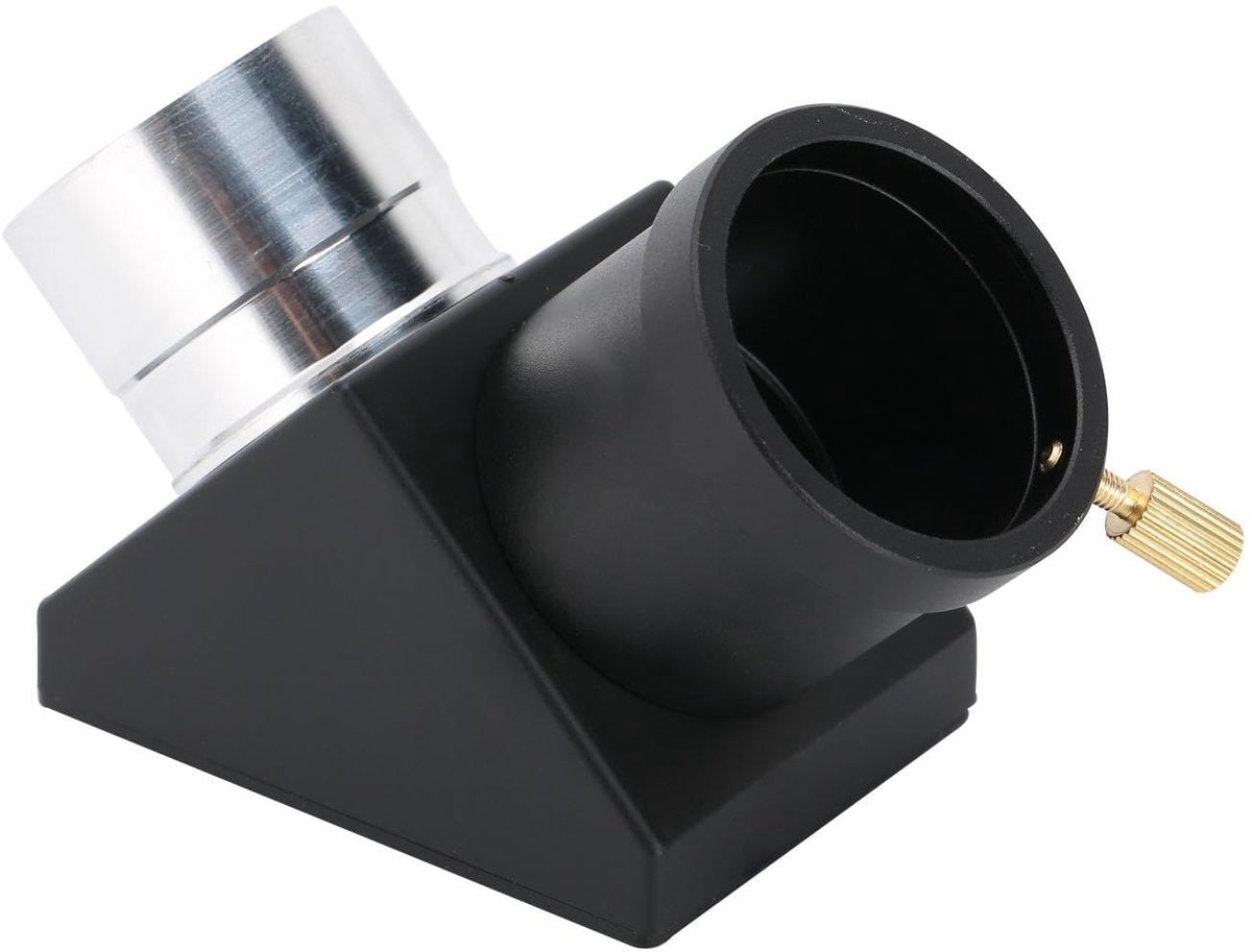 Nikou 1.25 inch Zenith Spiegel voor Telescopen - 90 Graden Diagonaal Adapter