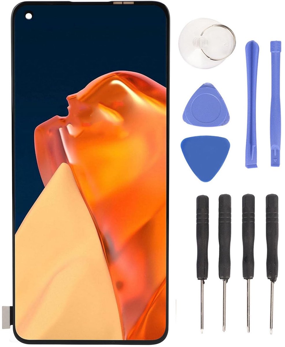 OnePlus 9 5G AMOLED LCD Schermvervanging 6.55 inch met Touchscreen Digitizer