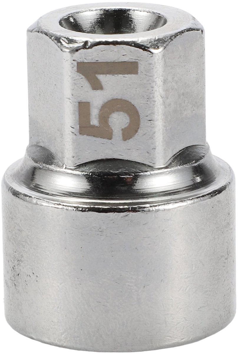 Jhubersproducts - Wielslotmoer - Anti-diefstal - Duurzaam materiaal - 3/4" Diameter - Verwijderingssleutel - Geschikt voor Porsche Boxster 911 Cayenne