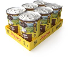 6x400 gr Josera meat lovers pure lamb hondenvoer