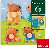 Goula Berenfamilie puzzel - 4 stukjes