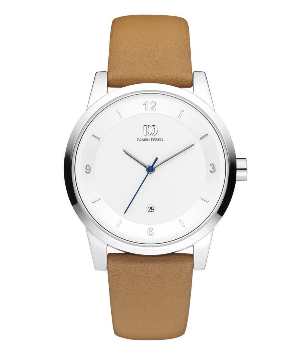 Danish Design IQ12Q1084 horloge heren - bruin - edelstaal