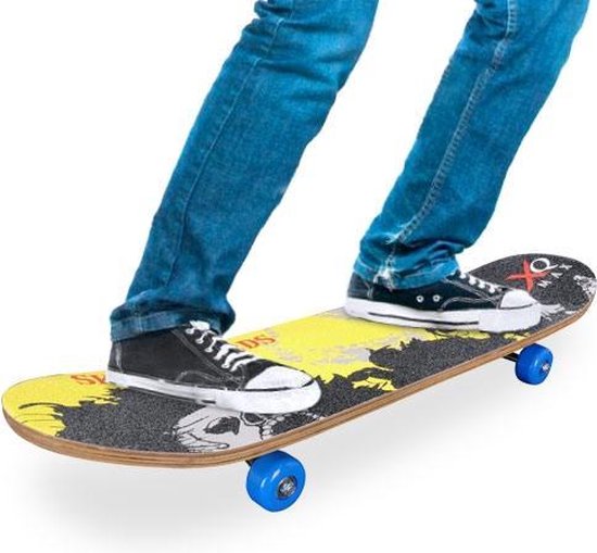 Doordringen Vergelijkbaar Tom Audreath Houten Skateboard (4 wielen) | bol.com