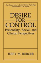 The Springer Series in Social Clinical Psychology - Desire for Control