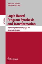 Lecture Notes in Computer Science 8981 - Logic-Based Program Synthesis and Transformation