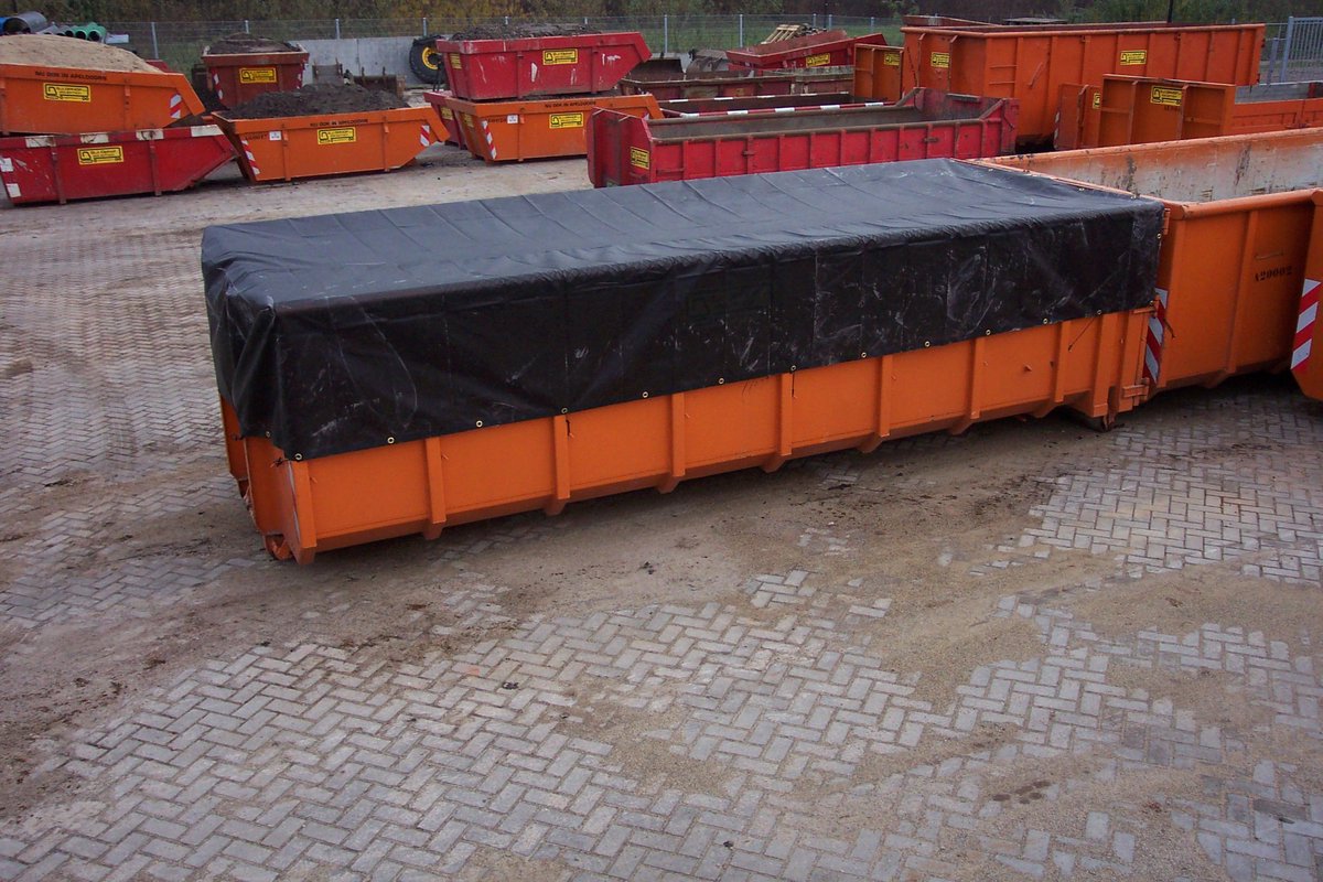 Containernet | Fijnmazig Containernet | 3,5x8 Zwart
