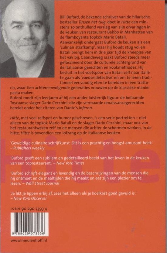 Hitte, Bill Buford 9789029073936 Boeken