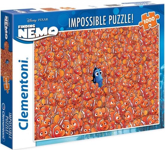 Bedrijf cent interview Clementoni puzzel Finding Nemo - Impossible puzzle - 1000 stukjes | bol.com