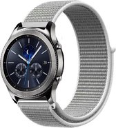 iMoshion Bandje Geschikt voor Samsung Gear S3 Frontier / Gear S3 Classic / Galaxy Watch (46mm) - iMoshion Nylon bandje - wit