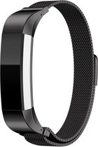 iMoshion Milanees Smartwatch Bandje voor de Fitbit Alta (HR), Fitbit Alta - Zwart