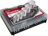 Makita D-47123 6-delige Gatenzagenset in koffer - 16 / 20 / 25 / 32 / 40 / 51mm