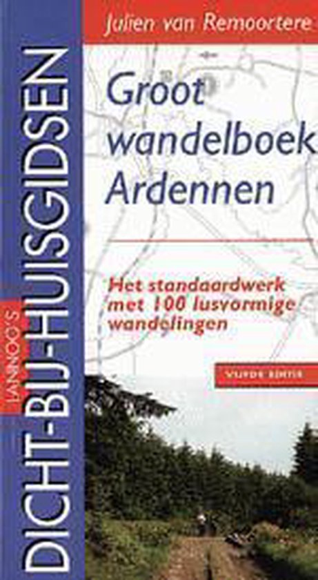 Cover van het boek 'Groot wandelboek Ardennen'