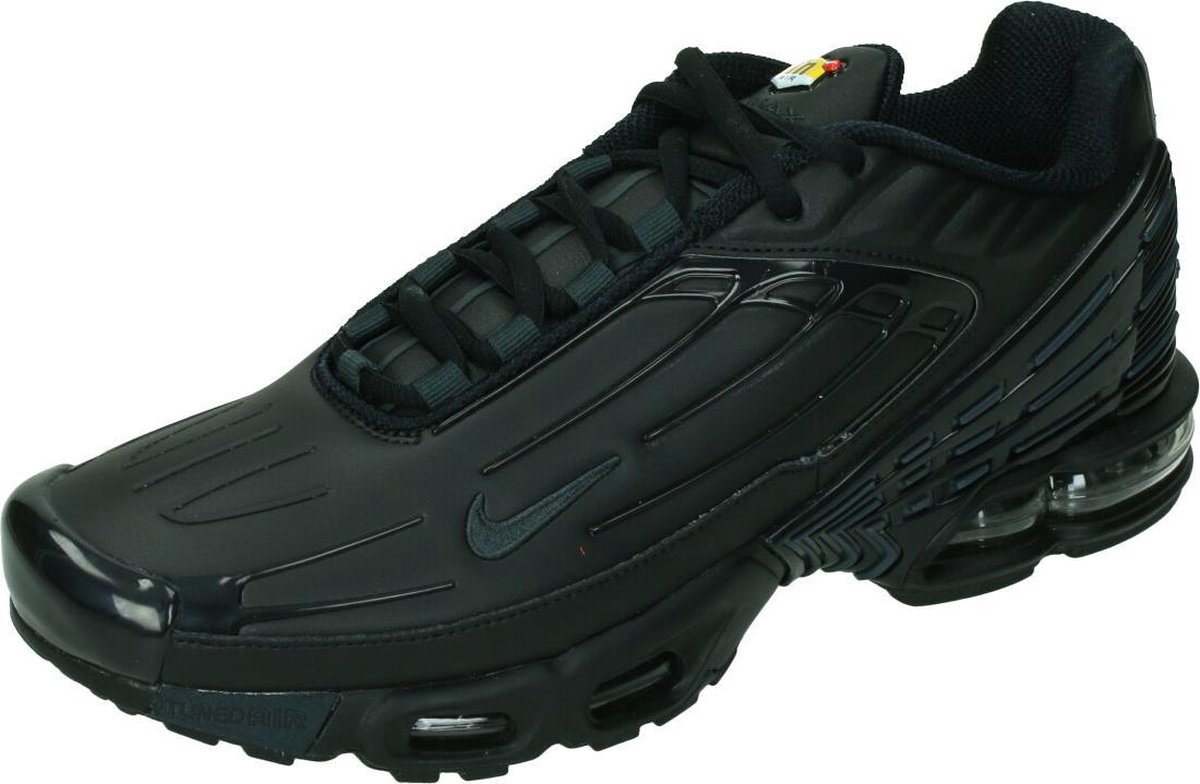 Nike air max plus 3 leather in de kleur . Zwart