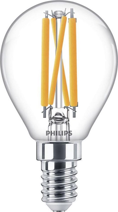 Philips Lighting 78017300 LED-lamp Energielabel D (A - G) E14 Kogel 4.5 W = 40  W... | bol.com