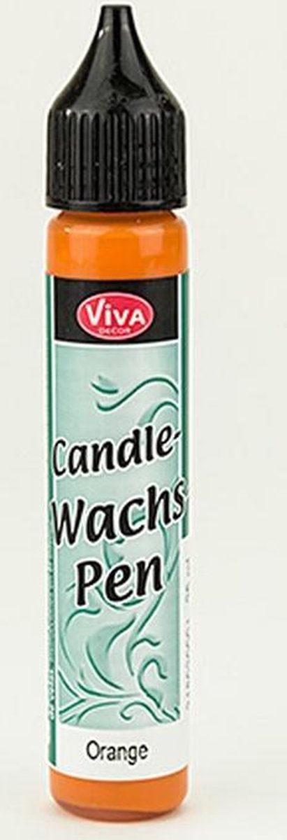 Waspen ORANJE (waxpen om kaarsen te decoreren)