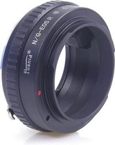 Adaptateur AI-EOS.R avec Ring: Objectif à monture Nikon F/ AI / AIS / D / AF- S - Appareil photo à monture Canon EOS R