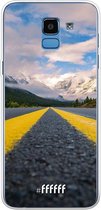 Samsung Galaxy J6 (2018) Hoesje Transparant TPU Case - Road Ahead #ffffff