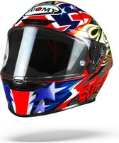 Suomy SR-GP Glory Race Blue Red White Black Yellow Full Face Helmet 2XL