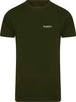 Ballin Est. 2013 - Heren Tee SS Small Logo Shirt - Groen - Maat L
