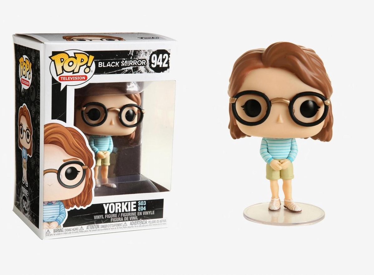 Black Mirror Bobble Head POP N° 942 Yorkie