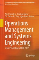Lecture Notes on Multidisciplinary Industrial Engineering - Operations Management and Systems Engineering