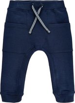 Me Too - baby sweat pants - blauw - Maat 80