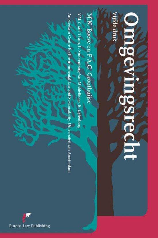 Omgevingsrecht. vijfde druk - cover