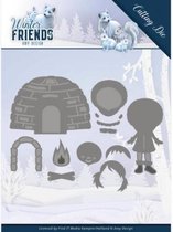 Eskimo Winter Friends - Snijmal (Die) van Amy Design