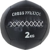 Crossmaxx® PRO wall ball 12 kg -  zwart