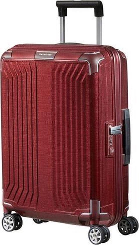 Samsonite Handbagage koffer Lite-boxHoogte > 55 - rood | bol.com
